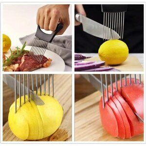 NEW!! 304 Stainless Steel Vegetable/Fruit Slicer Holder - Also Mean Tenderizer!!